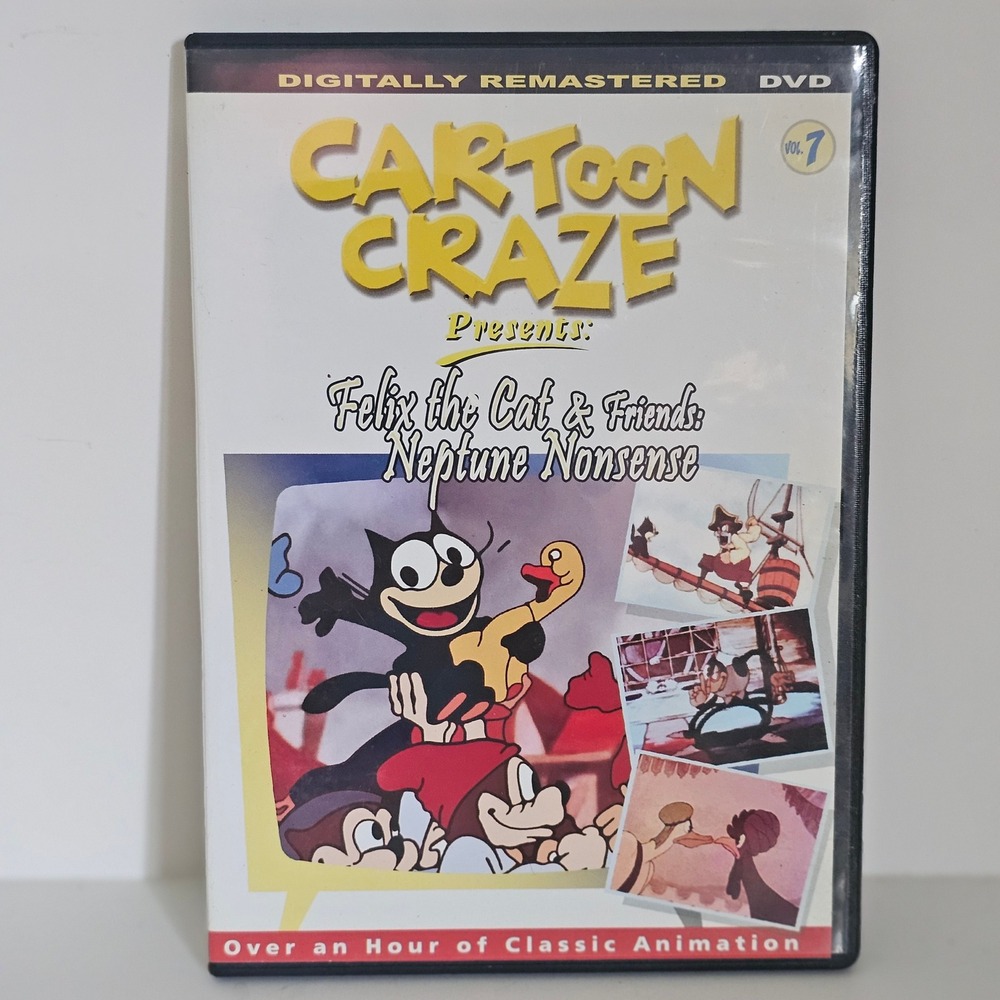Cartoon Craze Felix the Cat and Friends Neptune Nonsense Vol 7 DVD DigiView 2004